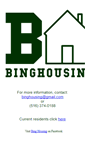 Mobile Screenshot of binghousing.com